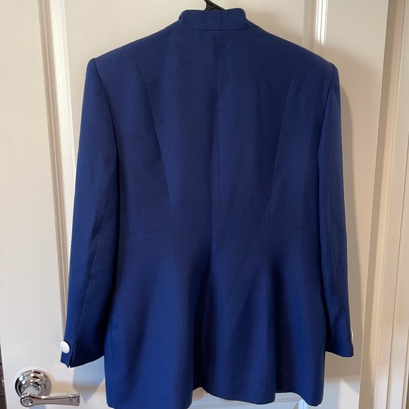 Christian Dior Navy Skirt Suit - Picture 2 of 8